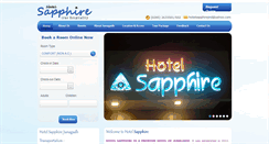 Desktop Screenshot of hotelsapphirejunagadh.com